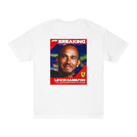 Lewis Hamilton Breaking News Unisex Tee